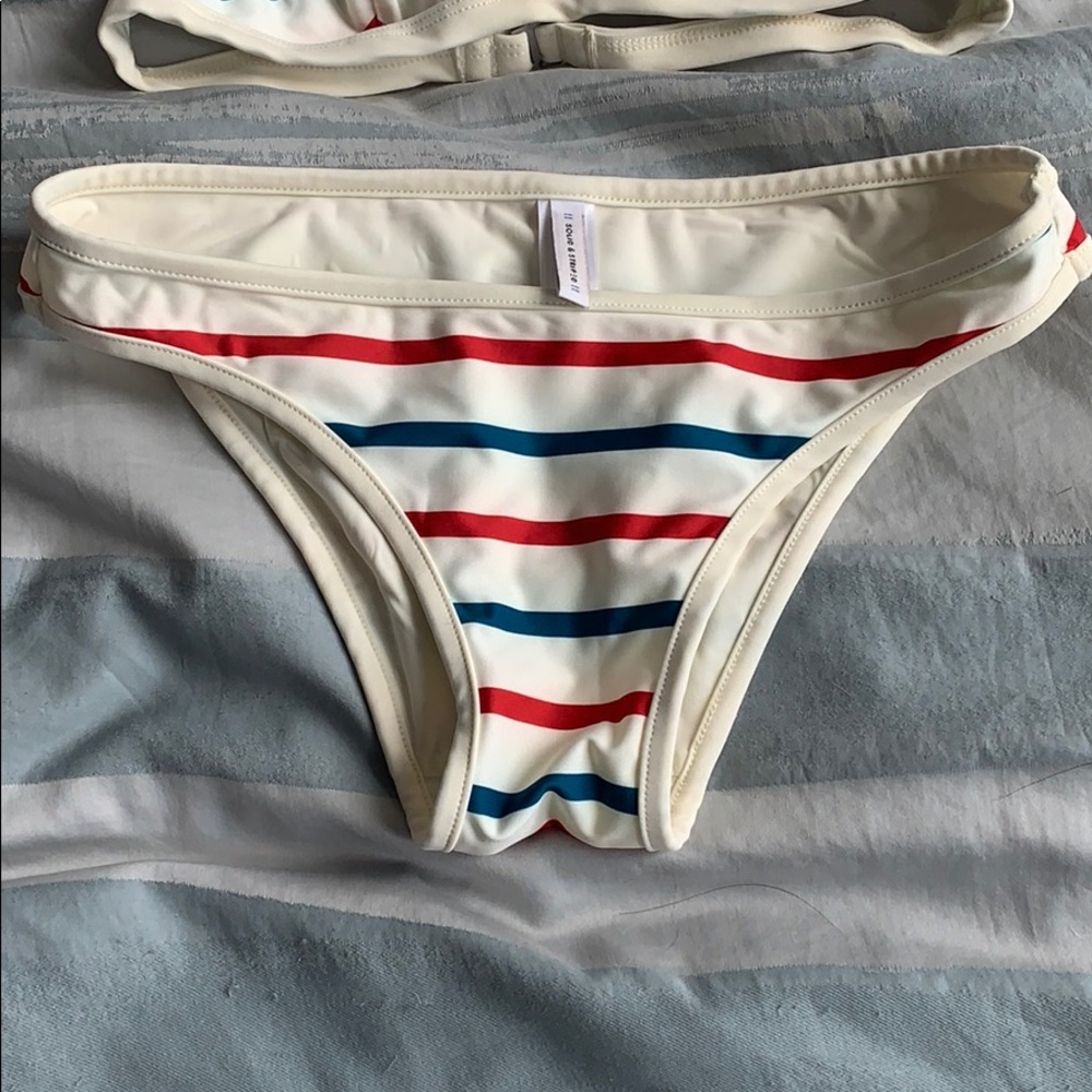 Solid And Striped Bikini Xs - image 3